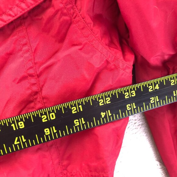 Columbia Mens Jacket Large Red Full Zip Stand Collar Outdoors Hiking Utility - Picture 5 of 16